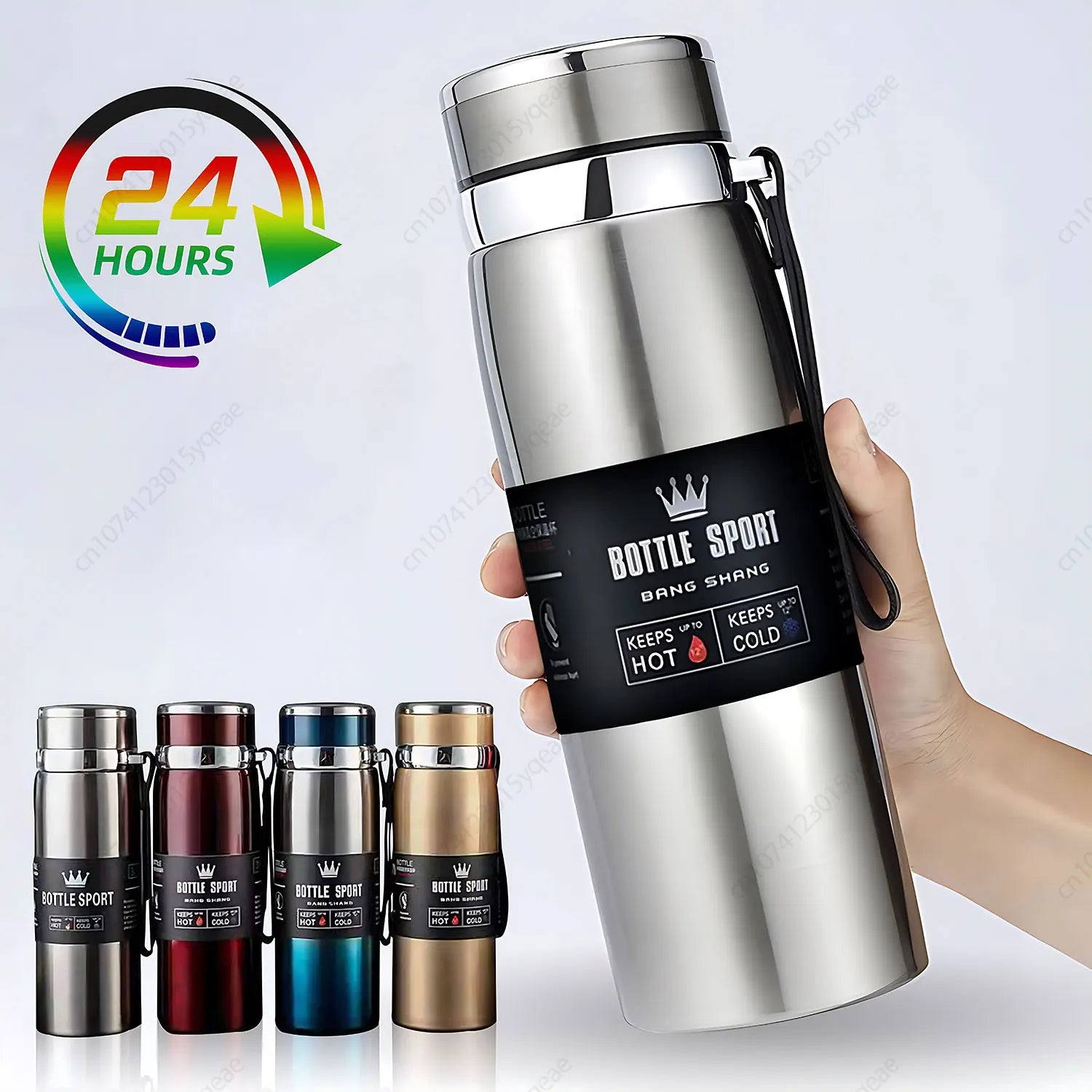 Garrafa Termica Inox 1l Café Academia Água - garrafa com tecnologia 2025!!!